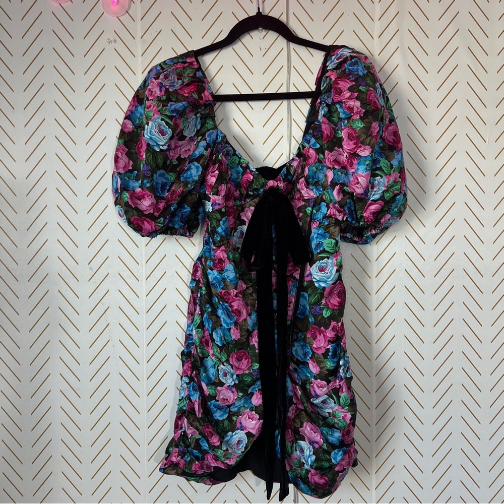 NWOT For Love & Lemons Marlei Mini Dress size S $254 - Picture 3 of 11